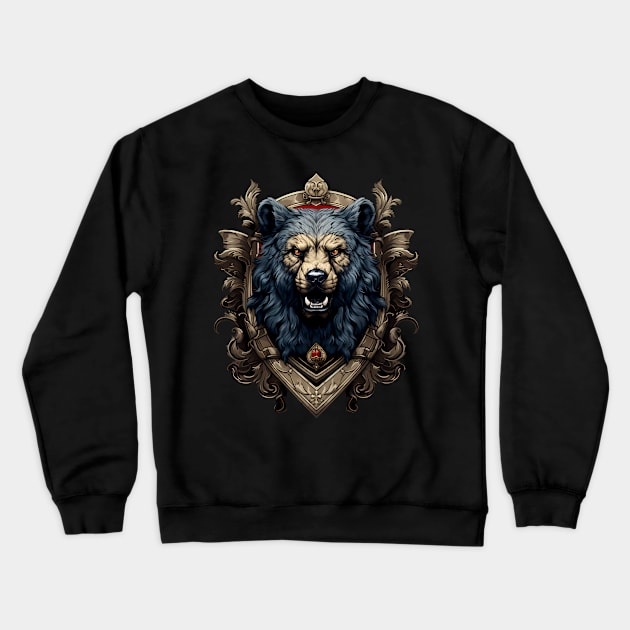 Bear Grazer Crewneck Sweatshirt by peterdesigns